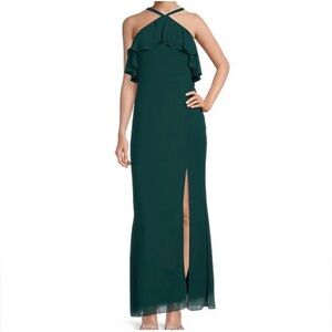 Vince Camuto Evening Gown - Green - NWT halter top